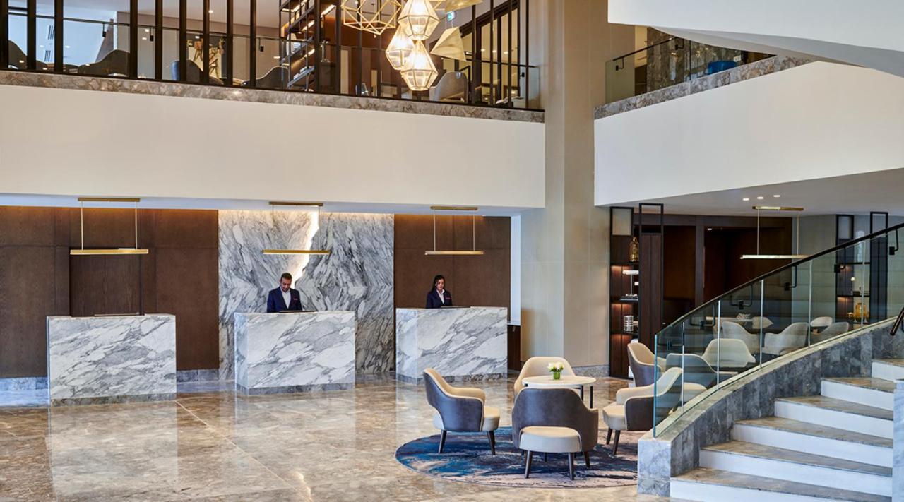 Crowne Plaza - West Cairo Arkan By Ihg 6th of October City ภายนอก รูปภาพ The lobby of the hotel