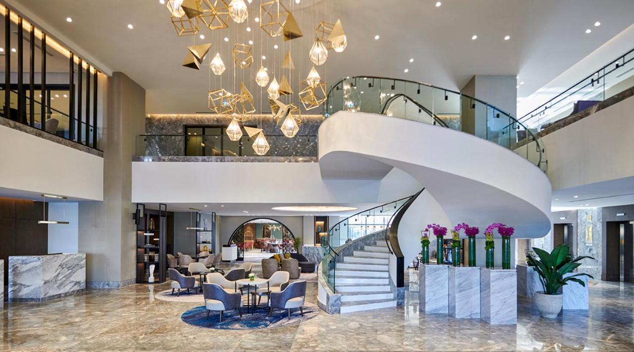 Crowne Plaza - West Cairo Arkan By Ihg 6th of October City ภายนอก รูปภาพ The lobby of the hotel