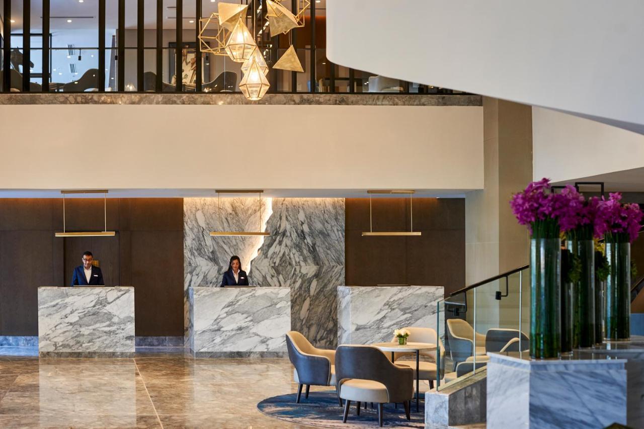 Crowne Plaza - West Cairo Arkan By Ihg 6th of October City ภายนอก รูปภาพ The lobby of the hotel