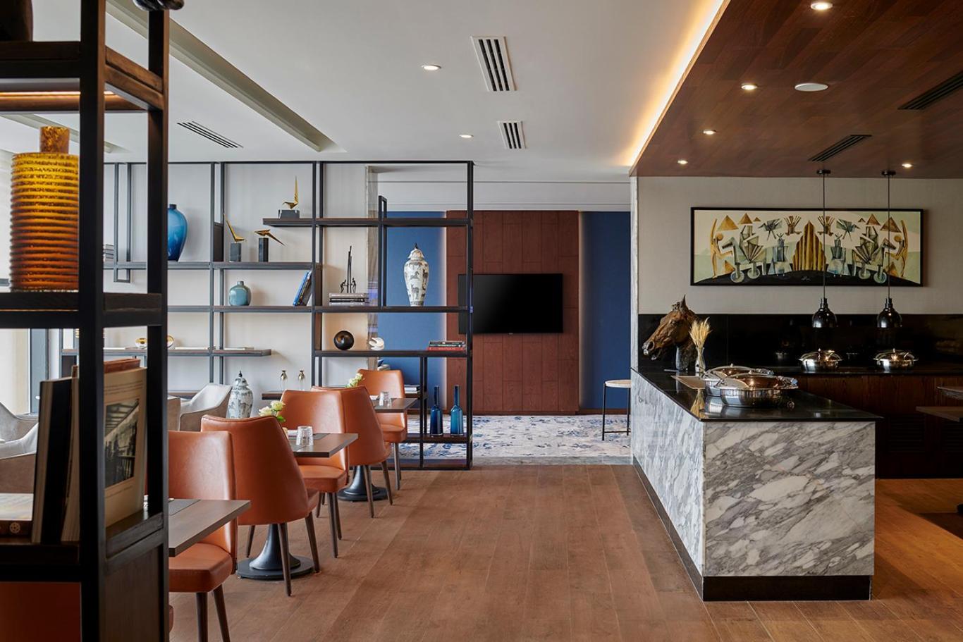 Crowne Plaza - West Cairo Arkan By Ihg 6th of October City ภายนอก รูปภาพ The lounge at the airport